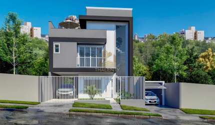 Casa em condomínio fechado com 3 quartos à venda na Rua Luiz Delfino, 298, Portão, Curitiba, 120 m2 por R$ 749.900