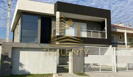 Casa com 6 quartos à venda na Rua Alemanha, 165, Balneário Gaivotas, Matinhos, 411 m2 por R$ 2.400.000