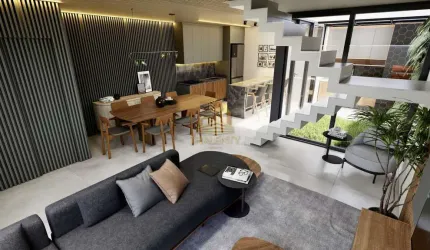 Casa em condomínio fechado com 3 quartos à venda na Rua João Gava, 183, Pilarzinho, Curitiba, 160 m2 por R$ 799.000
