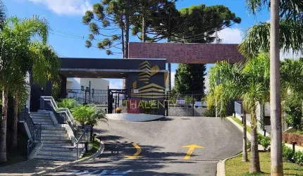 Terreno em condomínio fechado à venda na Estrada Guilherme Weigert, 538, Santa Cândida, Curitiba, 200 m2 por R$ 439.000