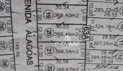 Terreno à venda, 396 m² por R$ 180.000,00 - Setor Nova Aurora - Itumbiara/GO