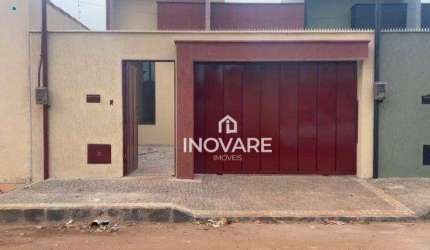 Casa com 3 dormitórios à venda, 100 m² por R$ 360.000 - Setor Planalto - Itumbiara/GO