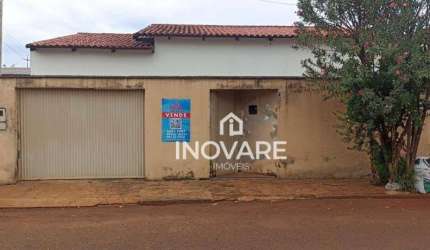 Casa com 3 dormitórios à venda, 130 m² por R$ 350.000,00 - Setor Santos Dumont - Itumbiara/GO