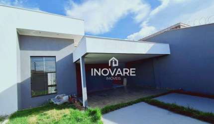 Casa com 3 dormitórios à venda, 140 m² por R$ 490.000 - Alto do Trindade - Itumbiara/GO