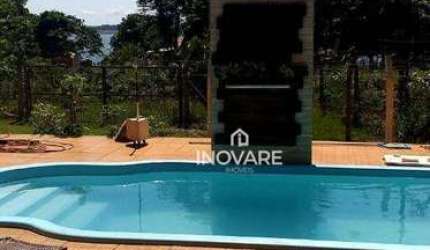 Rancho com 4 dormitórios à venda por R$ 750.000,00 - Zona Rural - Itumbiara/GO
