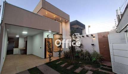 Casa com 3 Quartos à venda, 104 m² por R$ 360.000 - Parque Brasília 2ª Etapa - Anápolis/GO