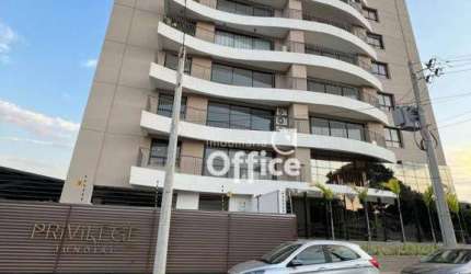Apartamento com 3 dormitórios para alugar, 124 m² por R$ 6.350,00/mês - Jundiaí - Anápolis/GO