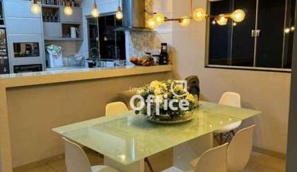 Casa com 2 dormitórios à venda, 105 m² por R$ 420.000,00 - Privê Lírios dos Campos - Anápolis/GO