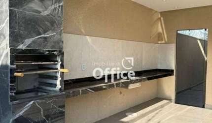 Casa com 3 quartos à venda, 140 m² por R$ 550.000 - Jardim Europa - Anápolis/GO