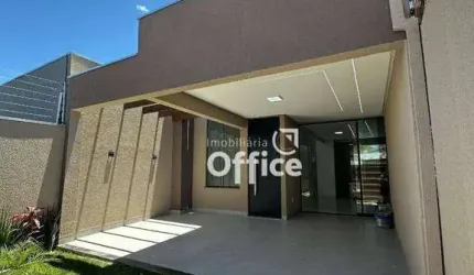Casa com 3 dormitórios à venda, 105 m² por R$ 420.000,00 - Residencial Flor do Cerrado - Anápolis/GO
