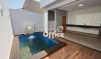 Casa com 3 quartos à venda, 134 m² por R$ 500.000 - Vale do Pirineus - Anápolis/GO