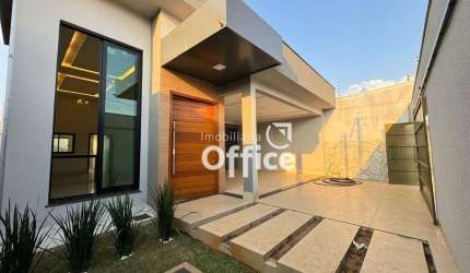 Casa com 3 dormitórios à venda, 145 m² por R$ 570.000,00 - Residencial Tangará - Anápolis/GO