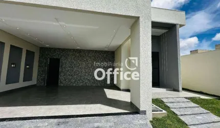 Casa com 3 Quartos à venda, 180 m² por R$ 900.000 - Residencial Jardins Do Lago - Anápolis/GO