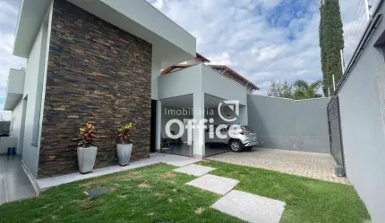 Casa com 3 quartos à venda, 200 m² por R$ 1.260.000 - Porteira Fechada - Anápolis City - Anápolis/GO