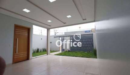 Casa com 3 quartos à venda, 140 m² por R$ 490.000 - Residencial Cerejeiras - Anápolis/GO