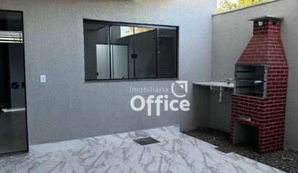 Casa com 2 quartos à venda, 70 m² por R$ 299.000 - Residencial Cidade Industrial - Anápolis/GO