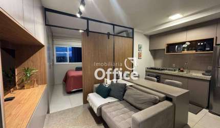 Apartamento 1 quarto e estúdio à venda, 36 m² por R$ 295.000 semi mobiliado- Maracananzinho - Anápolis/GO