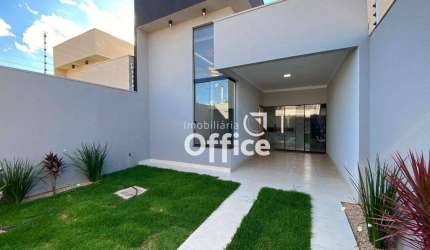 Casa com 3 quartos à venda, 105 m² por R$ 370.000 - Residencial Vale Do Sol - Anápolis/GO