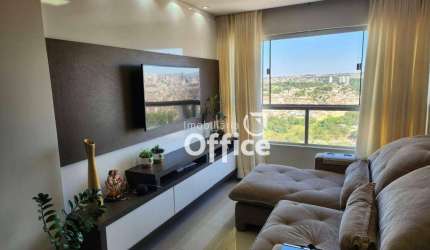 Apartamento com 2 dormitórios à venda, 60 m² por R$ 360.000,00 - São Carlos 1A Etapa - Anápolis/GO