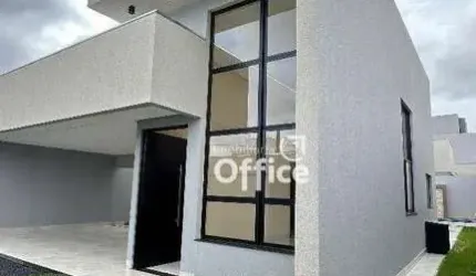Casa com 3 dormitórios à venda, 180 m² por R$ 1.250.000,00 - Residencial Jardins Do Lago - Anápolis/GO