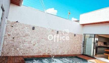 Casa com 3 quartos à venda, 173 m² por R$ 950.000 - Parque São Jerônimo - Anápolis/GO