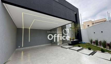 Casa com 3 dormitórios à venda, 130 m² por R$ 560.000,00 - Flor do Cerrado - Anápolis/GO