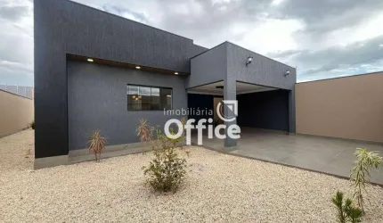 Casa com 3 dormitórios à venda, 180 m² por R$ 850.000,00 - Privê Lírios dos Campos - Anápolis/GO
