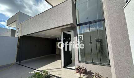 Casa com 3 quartos à venda, 140 m² por R$ 560.000 - Residencial Campos Do Jordão - Anápolis/GO