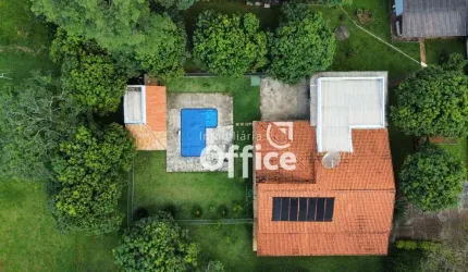 Chácara com 4 dormitórios à venda, 50000 m² por R$ 1.200.000,00 - Zona Rural - Anápolis/GO