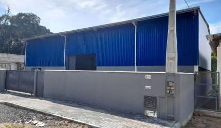 Barracão / Galpão / Depósito para alugar na Rua Laranjeiras do Sul, 286, Encano do Norte, Indaial, 606 m2 por R$ 5.000