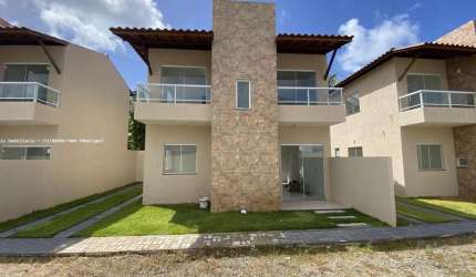 Casa em Condomínio para Venda em Camaçari, Jauá (Abrantes), 3 dormitórios, 3 suítes, 4 banheiros, 2 vagas