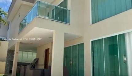 Casa em Condomínio para Venda em Camaçari, Vila de Abrantes (Abrantes), 4 dormitórios, 4 suítes, 2 banheiros, 6 vagas