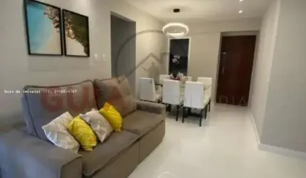 Apartamento para Venda em Salvador, Costa Azul, 3 dormitórios, 1 suíte, 3 banheiros, 1 vaga