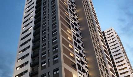 Apartamento na planta 3 Dorm, 1 Suite, 1 Vaga,  66 m²  Vila Mogilar