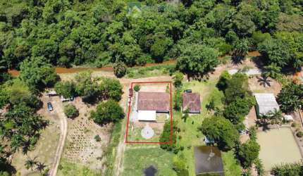 Chácara no Condomínio 600m²  de terreno, casa com 3 quartos em  Morretes/PR
