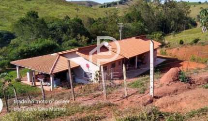 CHÁCARA COM CASA À VENDA NO CARAPEVA - ROD. OSWALDO CRUZ - PRÓXIMO DE SÃO LUIZ DO PARAITINGA