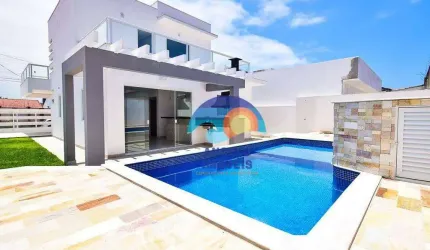 Belíssimo sobrado a 200 metros do mar com 4 dormitórios à venda, 158 m² - Jardim Icaraíba - Peruíbe/SP