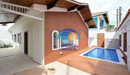 Casa com 3 dormitórios à venda, 125 m² por R$ 630.000,00 - Balneário Stella Maris - Peruíbe/SP