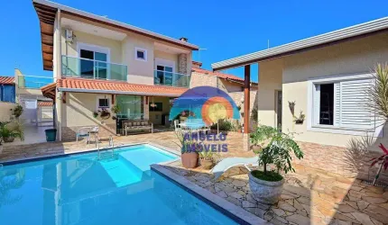 Sobrado com 4 dormitórios à venda, 218 m² por R$ 900.000,00 - Estância Balneária Maria Helena Novaes - Peruíbe/SP