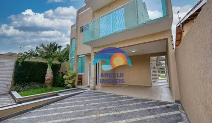Lindo sobrado de porteira fechada com 4 dormitórios à venda, 241 m² por R$ 1.100.000 - Estância Balneária Maria Helena Novaes - Peruíbe/SP