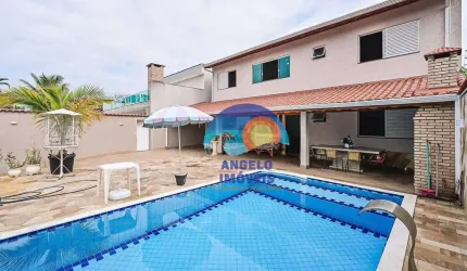 Sobrado com 3 dormitórios à venda, 144 m² por R$ 650.000,00 - Jardim Mar E Sol - Peruíbe/SP