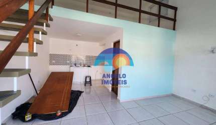 Apartamento com 1 dormitório para alugar, 35 m² por R$ 1.400,00/mês - Parque Turístico - Peruíbe/SP