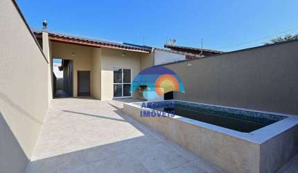 Casa com 2 dormitórios à venda, 90 m² por R$ 450.000 - Parque D'Aville Residencial - Peruíbe/SP