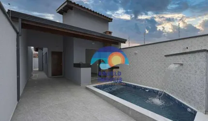 Casa com 2 dormitórios à venda, 87 m² por R$ 350.000,00 - Jardim Imperador - Peruíbe/SP