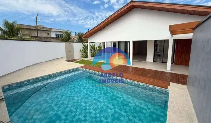 Casa com 3 dormitórios à venda, 164 m² por R$ 940.000 - Balneário São João Batista - Peruíbe/SP