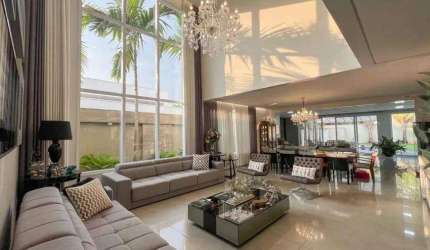 CASA EM CONDOMÍNIO à venda, 4 quartos, 4 suítes, 7 vagas, Jardim Karaíba - Uberlândia/MG