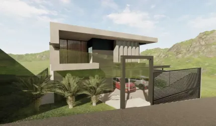 Casa com 04 quartos com piscina e espaço gourmet