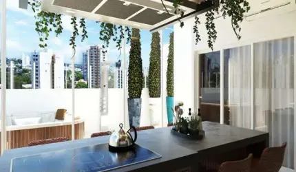 Cobertura de 03 quartos no Morro da Glória