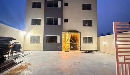 Apartamento 2 dormitório com churrasqueira.