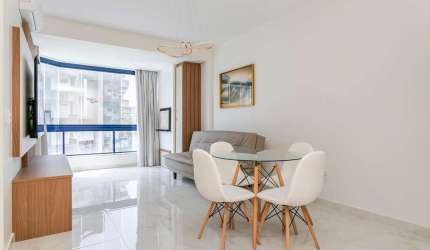 Apartamento com 1 quarto à venda na Rua César Nascimento, 31, Jurerê, Florianópolis, 45 m2 por R$ 900.000